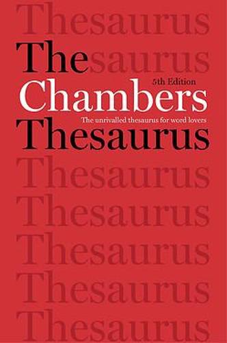 The Chambers Thesaurus by Chambers