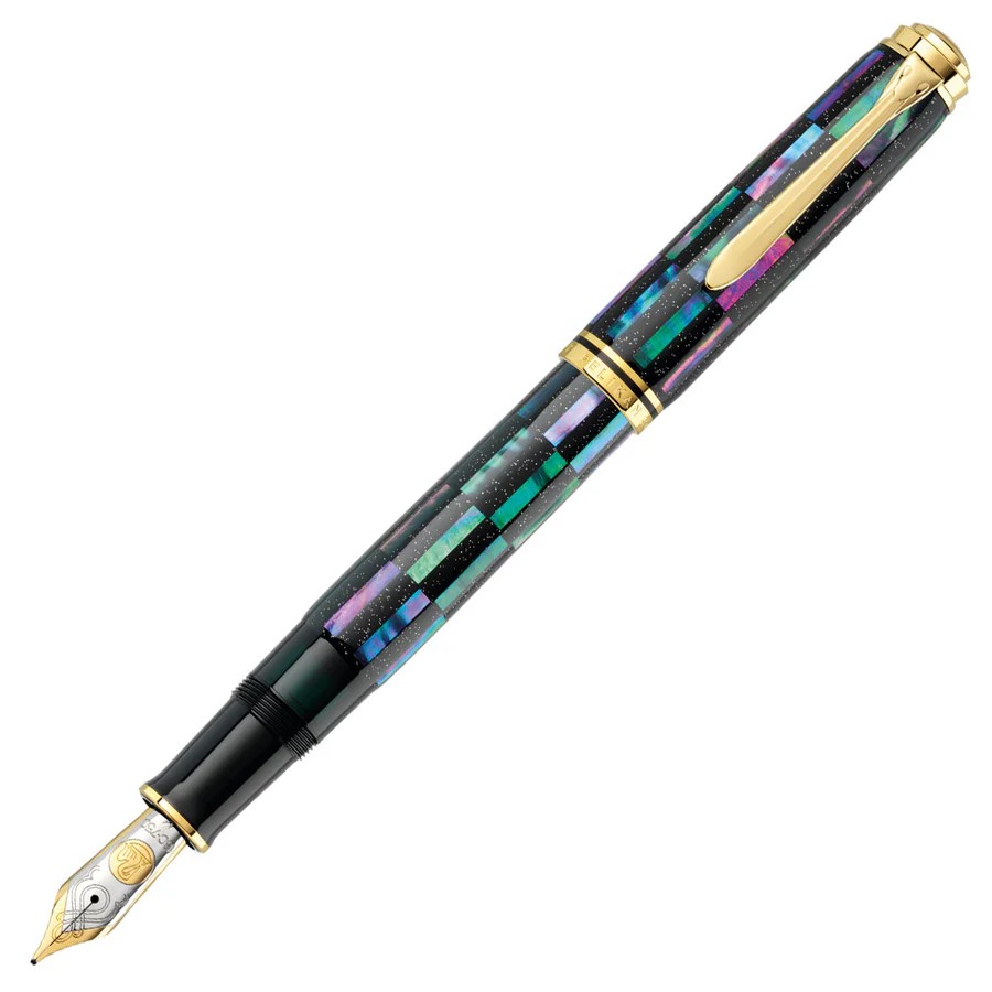 Pelikan Souveran M1000 Fountain Pen Limited Edition Raden Black Infinity